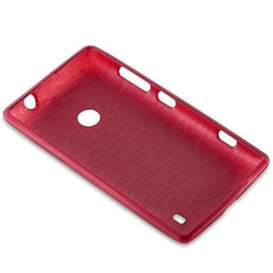 Nokia Lumia 525 silikondeksel cover (rød)