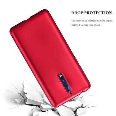 Deksel Nokia 8 2017 Case Cover (rød)