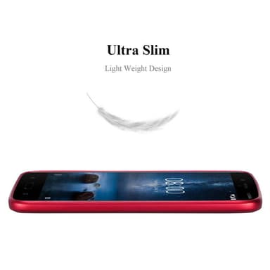 Deksel Nokia 8 2017 Case Cover (rød)