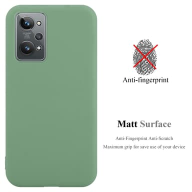 Deksel Realme GT 2 / GT Neo 2 Silikon cover (grønn)