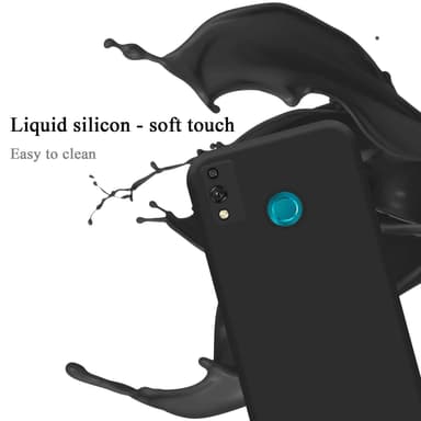 Honor 9X LITE silikondeksel case (Svart)