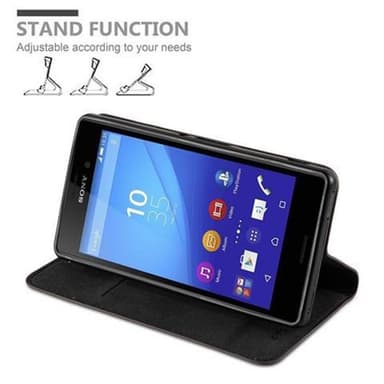 Sony Xperia M4 AQUA lommebokdeksel case (brun)