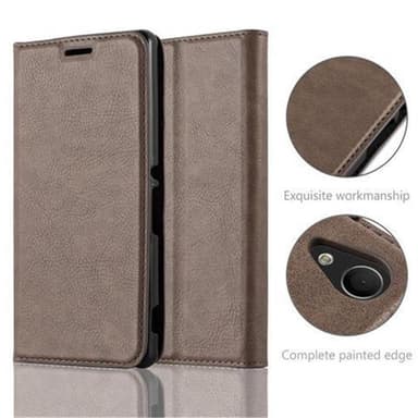 Sony Xperia M4 AQUA lommebokdeksel case (brun)