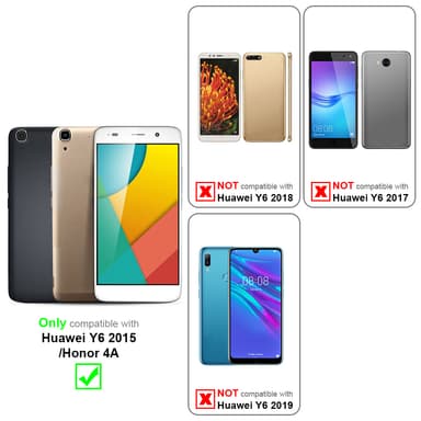 Huawei Y6 2015 / Honor 4A Skjermbeskytter Skärmskydd