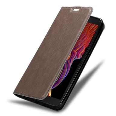 Samsung Galaxy XCover 5 lommebokdeksel case (brun)