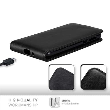Nokia 2 2017 deksel flip cover (svart)