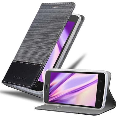 Motorola MOTO C PLUS lommebokdeksel etui (grå)