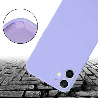 Deksel iPhone 12 MINI med Halskjede (lilla)