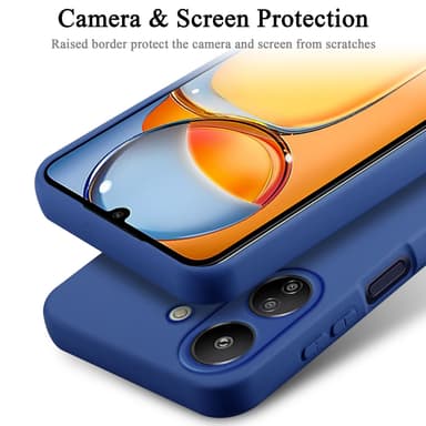 Xiaomi Redmi 13C silikondeksel case (blå)