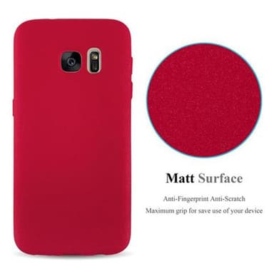 Deksel Samsung Galaxy S7 case (rød)
