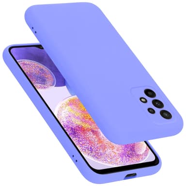 Samsung Galaxy A23 4G silikondeksel case (lilla)