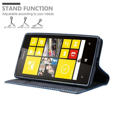 Nokia Lumia 520 / 521 Deksel Case Cover (blå)