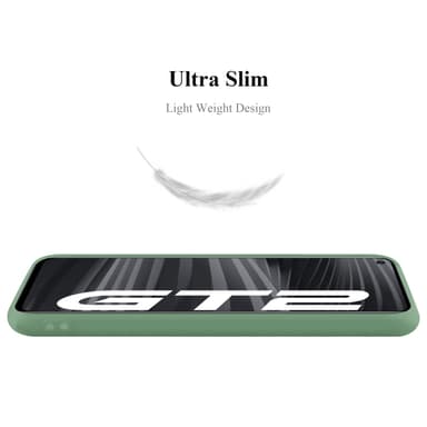 Deksel Realme GT 2 / GT Neo 2 Silikon cover (grønn)