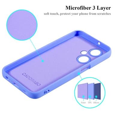 OnePlus Nord CE 3 Lite 5G silikondeksel case (Lilla)
