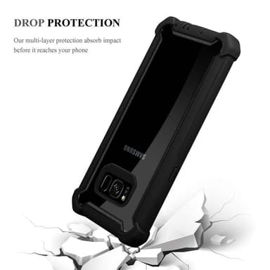Samsung Galaxy S8 PLUS Deksel Case Cover (svart)