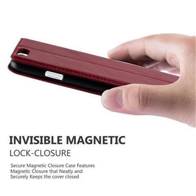 iPhone 6 / 6S lommebokdeksel case (rød)