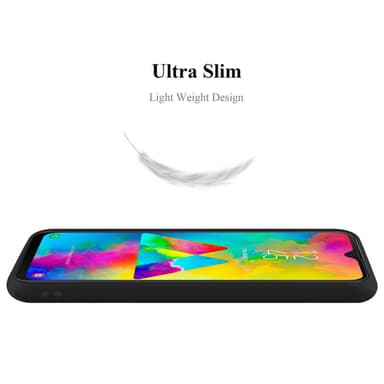 Deksel Samsung Galaxy M20 Silikon cover (svart)