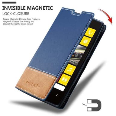 Nokia Lumia 520 / 521 Deksel Case Cover (blå)