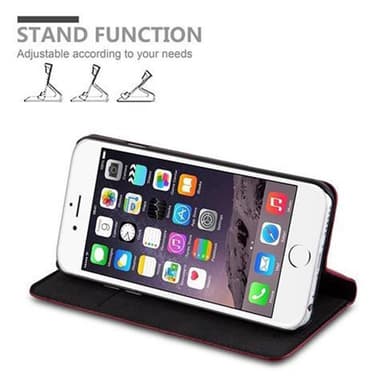 iPhone 6 / 6S lommebokdeksel case (rød)