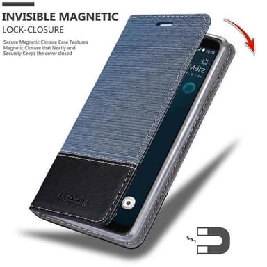 HTC Desire 12 PLUS lommebokdeksel etui (blå)