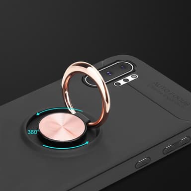 Samsung Galaxy NOTE 10 PLUS silikondeksel cover (svart)