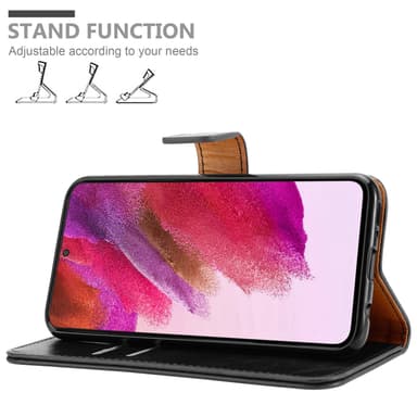 Samsung Galaxy S22 PLUS lommebokdeksel etui (svart)