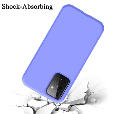 Samsung Galaxy A72 4G / 5G silikondeksel case (lilla)