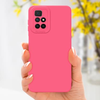 Xiaomi RedMi 10 Deksel case (rød)