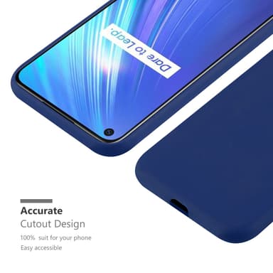 Deksel Realme Narzo 4G Silikon cover (blå)