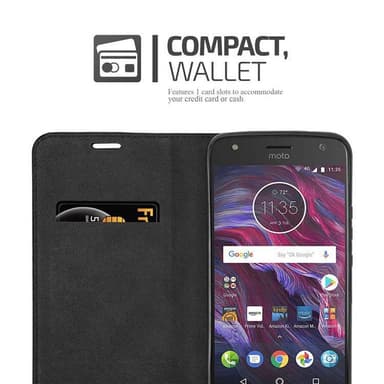 Motorola MOTO X4 lommebokdeksel case (rød)