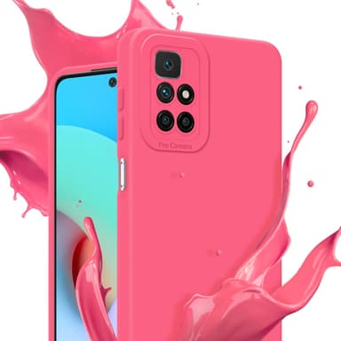 Xiaomi RedMi 10 Deksel case (rød)
