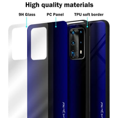 Huawei P40 PRO / P40 PRO+ Deksel Case Cover (lilla)