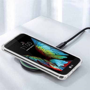 LG K10 2016 Deksel Case Cover (gjennomsiktig)
