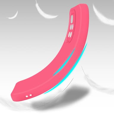 Xiaomi RedMi 10 Deksel case (rød)