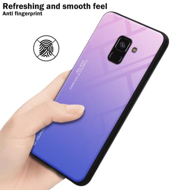Deksel Samsung Galaxy A8 2018 Case Cover (svart)