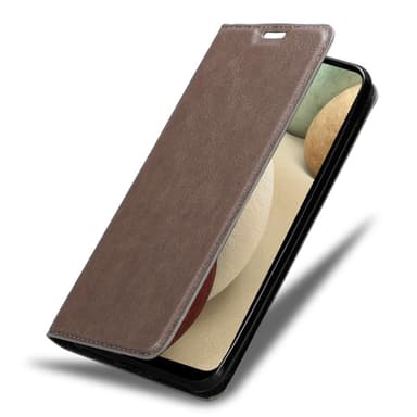 Samsung Galaxy A12 / M12 lommebokdeksel case (brun)
