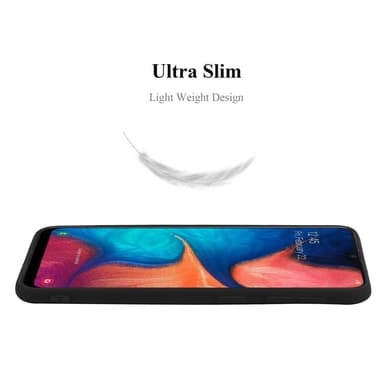 Deksel Samsung Galaxy A10e / A20e Silikon cover (svart)