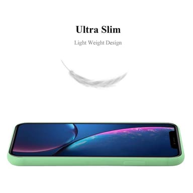 Deksel iPhone XR Silikon cover (grønn)