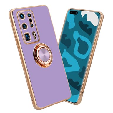 Huawei P40 PRO+ silikondeksel case (lilla)