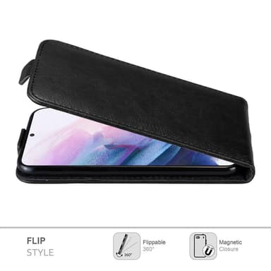 Samsung Galaxy S21 PLUS deksel flip cover (svart)
