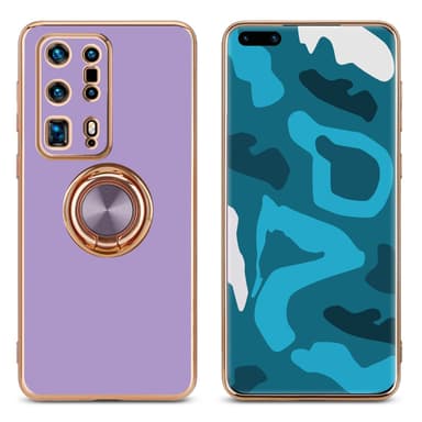 Huawei P40 PRO+ silikondeksel case (lilla)