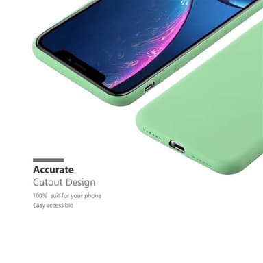 Deksel iPhone XR Silikon cover (grønn)