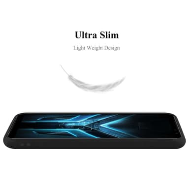 Deksel Asus ROG Phone 3 Silikon cover (Svart)
