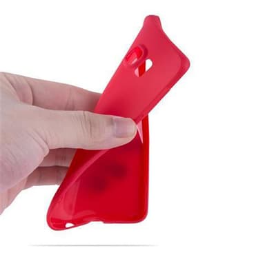 Deksel Samsung Galaxy S6 EDGE Silikon cover (rød)