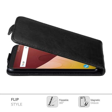 WIKO VIEW GO deksel flip cover (svart)