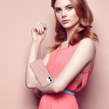 Deksel iPhone 11 Ring Case (rosa)