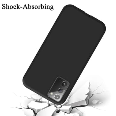 Samsung Galaxy NOTE 20 silikondeksel case (svart)