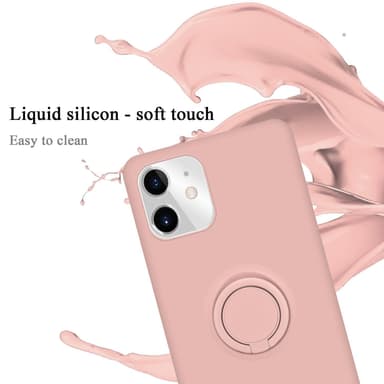 Deksel iPhone 11 Ring Case (rosa)