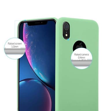 Deksel iPhone XR Silikon cover (grønn)