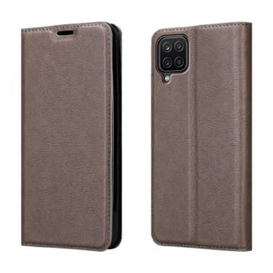 Samsung Galaxy A12 / M12 lommebokdeksel case (brun)